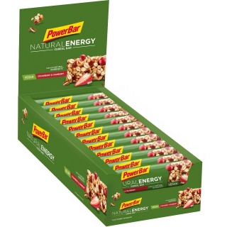 PowerBar Natural Energy Cereal Erdbeere/Cranberry 24x40g Box